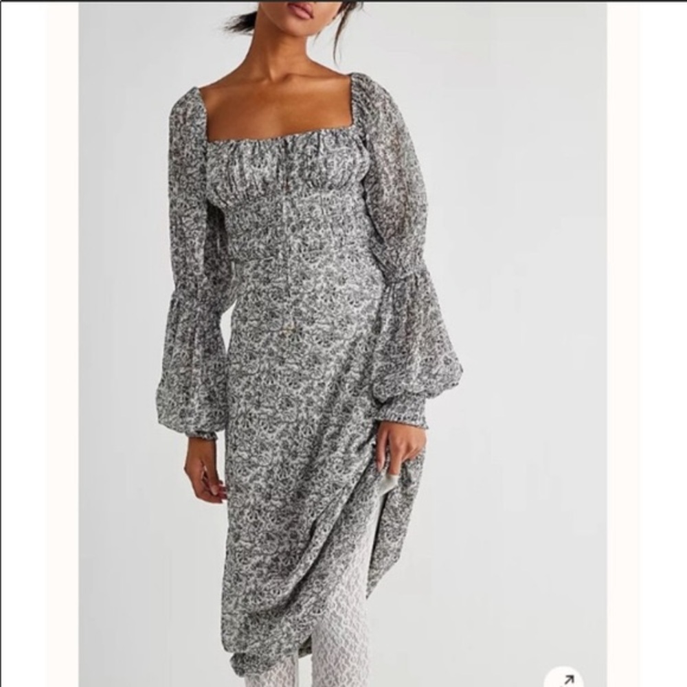 Free People Aglow Midi Dress - Picture 2 of 11